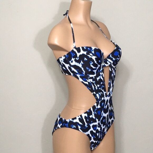 TOPSHOP Kendall + Kylie animal print monokini.NWT - Picture 5 of 9